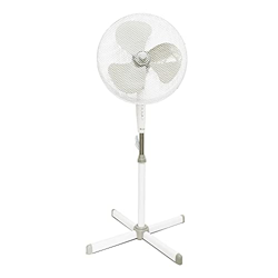 TIENDA EURASIA® Ventilador de Pie 45W - 3 Velocidades - Oscilación 90º - Inclinación 10º - Ø430 x 1250 mm (Ventilador de Pie) características