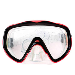 BigBuy Outdoor S1123055 Gafas de Buceo, Unisex-Adult, Rojo, Talla única precio