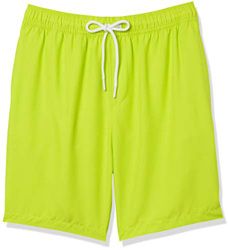 Amazon Essentials Bañador de 9"de secado rápido fashion-swim-trunks, Lime, US L (EU L) características