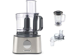 Kenwood Multipro Compact FDM304SS - Robot de cocina compacto, potente con recipiente de trabajo de 2,1 l, accesorio de mezcla acrílico, cortador de cu características