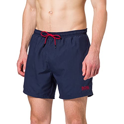 BOSS Dogfish Bañador para Hombre, Navy414, M