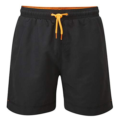 Charles Wilson Bañador Pantalón Corto Playa Baño para Hombre (S, Black (0520))