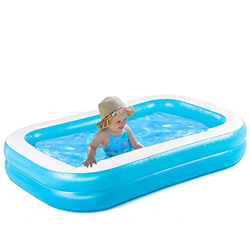 ZMDHL Piscina hinchable – Piscina rectangular para el hogar, de alta resistencia, PVC engrosado, para jardín, balcón, niños, niñas, adultos, fácil de  precio