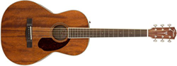 Fender PM-2 Parlor All Mahogany Natural + Estuche características