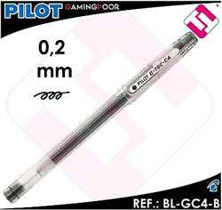 PILOT G-TEC C4 GEL NEGRO PUNTA 0,4MM TRAZO FINO 0,2MM BOLIGRAFO ROLLERS TINTA características