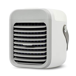 BLAUX Portable AC - Aire acondicionado portátil silencioso a batería con iluminación ambiental | Climatizador portátil y enfriador de aire | Climatiza en oferta