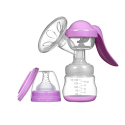 Extractor De Leche Manual Portable De La Mano Pétalos De Mama En Forma De Bomba De Lactancia Materna Del Bebé Accesorios Rosa precio