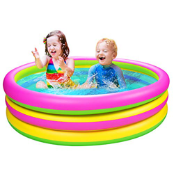 Joyjoz Piscina Hinchable para Niños 150 cm * 36 cm Piscina para Infantil Piscina Jardín Juguetes de Verano para Juegos de Agua al Aire Libre e Interio características