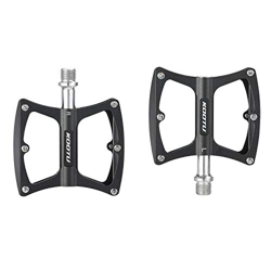 SAVADECK Montaña Bicicleta Pedal, Pedal de aleación de Aluminio, Bici de montaña Bicycle Pedal de carretara Universal de 9/16 Pulgadas para MTB BMX (N precio