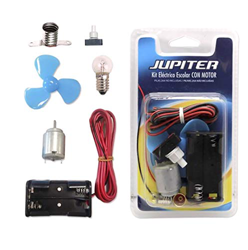 Jupiter Kit Eléctrico Escolar，Set Colegio Electricidad para Niños, Kit de Experimentación Eléctrica Básica para Trabajos Escolares (326295) precio