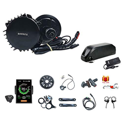 Bafang BBSHD BBS03 48V/52V 1000W Kit de conversión de Bicicleta eléctrica de Medio Motor con batería E-Bike Batería de Litio 52V17.5AH/21AH precio