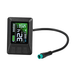 SPYMINNPOO Pantalla LCD de Bicicleta eléctrica, 24V / 36V / 48V LCD7C Instrumento de Pantalla a Color Pantalla de batería de Bicicleta eléctrica con C precio