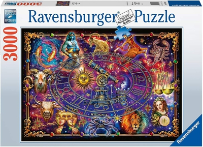 Ravensburger 16718. Signos del Zodiaco. Puzzle de 3000 piezas. 121x80cm