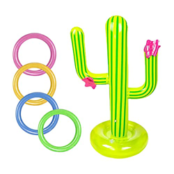 happygirr Juego de 5 juguetes hinchables para piscina de cactus, para fiestas, bares, viajes precio