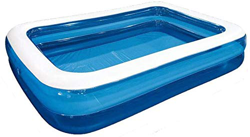 HomestreetUK - Piscina hinchable gigante rectangular de tamaño familiar, tamaño grande, 2 m x 1,5 m x 50 cm en oferta