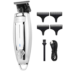 BESTBOMG Cortapelos Profesional Hombre Cortador de Pelo Recargable, Barbero Electrico Recortador de Barba y Precisión Afeitadora Corporal Cortapelos c precio