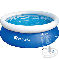 TecTake 800580 Piscina Desmontable, Swimming Pool, Tejido de PVC, Construcción Robusta, Fácil Montaje, Compacta - Disponible en Varios Modelos (Tipo 5 características