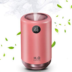 MEIDI Humidificador inalámbrico, humidificador ultrasónico Ultra silencioso portátil de 500ml, batería Recargable incorporada de 2000 mAh,Apagado auto precio