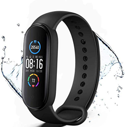 Pulsera de Actividad física M5,Reloj Inteligente con Oxígeno Sanguíneo Presión Arterial Frecuencia Cardíaca,podómetro,Calorías,Pulsera Deportiva, Moni en oferta