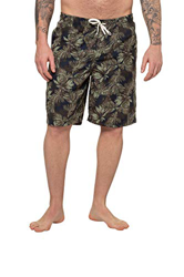 JP 1880 Große Größen Badeshort Palmenprint Bañador para Hombre, Verde (Caqui 72692344), 7XL en oferta