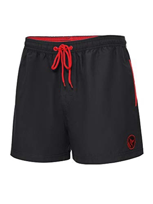 Ladeheid Bañador de Natación Short Baño Hombre LA40-199 (Negro, 4XL)