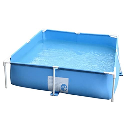 Piscina De Estructura Familiar Pequeña Piscinas para Adultos Piscinas Soporte para Piscina Infantil Estanque De Peces Plegable Al Aire Libre Desagües 