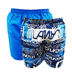 1s1k Bañador de Hombre Pack 2 Unidades con Bolsillos y Secado rápido Shorts Playa y Vacaciones(Rojo, XL) características