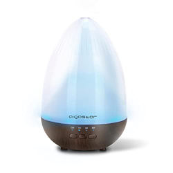 Aigostar Difusor de Aceite Esencial Difusor de Aromaterapia Temporizador 1/3/6 horas, iluminación 7 colores, nebulización humidificadora y difusor de  precio