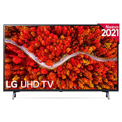 LG 43UP8000-ALEXA 2021-Smart TV 4K UHD 108 cm (43") con Procesador Quad Core, HDR10 Pro, HLG, Sonido Virtual Surround, HDMI 2.0, USB 2.0, Bluetooth 5. en oferta