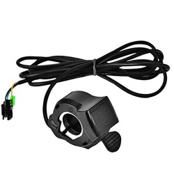 VGEBY1 12V - 99V E-Bike Thumb Throttle, Scooter Thumb Throttle con Pantalla de batería para Lado Derecho en oferta