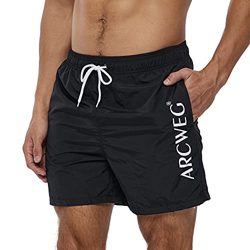 Arcweg Bañador Hombre Shorts de Baño Playa Poliéster Pantalon Traje de Baño Corto Hombre Deporte Secado Rápido Bañadores Natacion Ligero Moda Shorts características