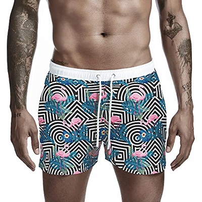 Arcweg Bañador Hombre Shorts de Baño Playa Poliéster Pantalon Traje de Baño Corto Hombre Deporte Secado Rápido Bañadores Natacion Ligero Moda Shorts