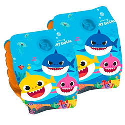 Manguitos hinchables Baby Shark Manguitos Salvavidas Playa, Piscina 25 x 15 cm ( 3-6 años ) en oferta