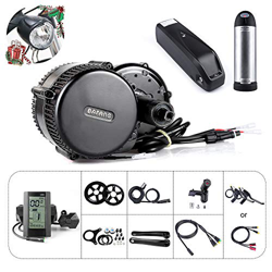 Bafang BBS01B 36V 250W / 350W / 500W Kit de Conversión de Bicicletas Eléctricas, Batería de Tubo descendente Opcional de 36 V 7,8Ah/10Ah/15,6Ah/17,4Ah precio