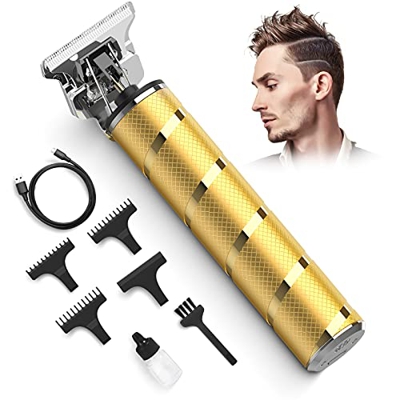 Cortapelos Hombre Profesional, Xpreen Cortadora de Pelo Recortadora de Barba con USB Carga Rápida Maquinilla Cortar Pelo Profesional Maquinas de Afeit