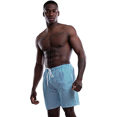 Mermaid Bañador Hombre Shorts, Traje de Baño, Bañador Short Playa para Natación, Piscina, Playa Secado Rápido, Tallas M,L,XL,XXL,3XL