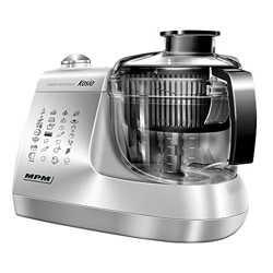 MPM MRK-12 Procesador de Alimentos de Cocina Eléctrico, Amasador, Batidora, Exprimidor, Licuadora, Picadora, 1,5 L, Todo en Uno, 800 W en oferta