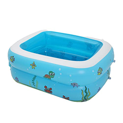 Desmontable Piscina Hinchable,110x90x40cm Grande Hinchable Engrosada PVC Fast Set Portatil Duradera Piscina Rectangular Para Partir De 3 Años Infantil en oferta