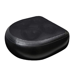 perfk Asiento Elevador Antideslizante Para Spa, Succión Para Arriba, Cojín Inflable Para Bañera De Agua Y Aire De PVC - Superficie de malla negra en oferta