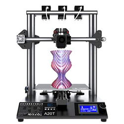 GIANTARM - Impresora 3D Geeetech A20T con tres extrusionadoras, base de construcción integrada, función de recuperación de pausa, montaje rápido, kit  precio