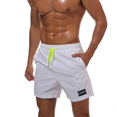 Bañador Hombre Natacion Pantalones Cortos - Bañadores Hombre Playa Verano Ligero para Correr, Gimnasio, Mar, Vacaciones, Piscina con 3 Bolsillos, Forr