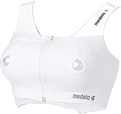 Medela Top Sujetador Manos Libres - Para una extracción de leche cómoda y sin manos, compatible con todos los sacaleches de Medela