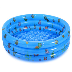 Jsdoin Piscina inflable plegable para niños, piscina para niños, piscina al aire libre para patio trasero, jardín, seguridad de verano antideslizante  en oferta