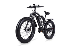 VOZCVOX 1000W Bicicletas eléctricas, Bicicletas eléctricas de Off-Road Fat 26 ”4.0 Bicicleta eléctrica de montaña, Ebike para Adultos en oferta