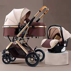 YZPTD Carro de bebé Compacto, implementación bidireccional, Cochecito de Cochecito Infantil, Cochecito de bebé Plegable con Dosel Ajustable, PRAM para características