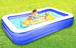 Piscina Inflable, Piscina Familiar Inflable de tamaño Completo para niños y Adultos, 297 x 172 x 55 cm, Centro de natación para Mayores de 3 años, jar características