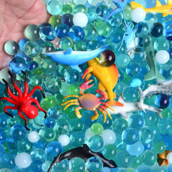 AINOLWAY Figuras de animales de mar animales 24 realista figuras de animales de mar profundo juguetes educativos y perlas de cristal de color océano precio