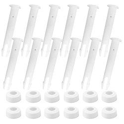 Ourdort 12pcs Pasador de Pasador de Repuesto para Piscina,Piezas de Repuesto para Marco de Piscina,Intex Piezas,Repuesto de Piscina de Plastico,Piscin precio