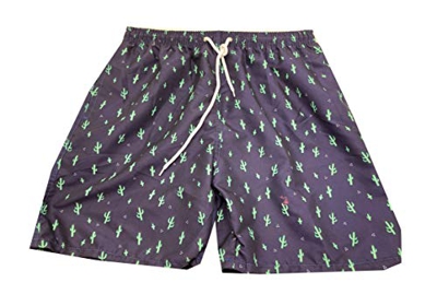 Mermaid Bañador Hombre Shorts, Traje de Baño para Jovenes, Bañador Short Playa para Natación, Piscina, Playa Secado Rápido, Tallas M