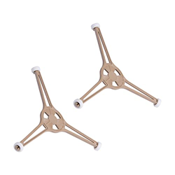 DEXIDUO 1 paquete de soporte para discos giratorio para microondas, microondas universal con soporte para discos de 24,5 cm con tres brazos en oferta